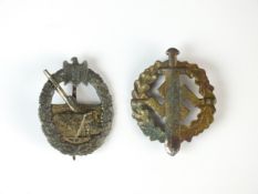 German Coastal Artillery and SA badges