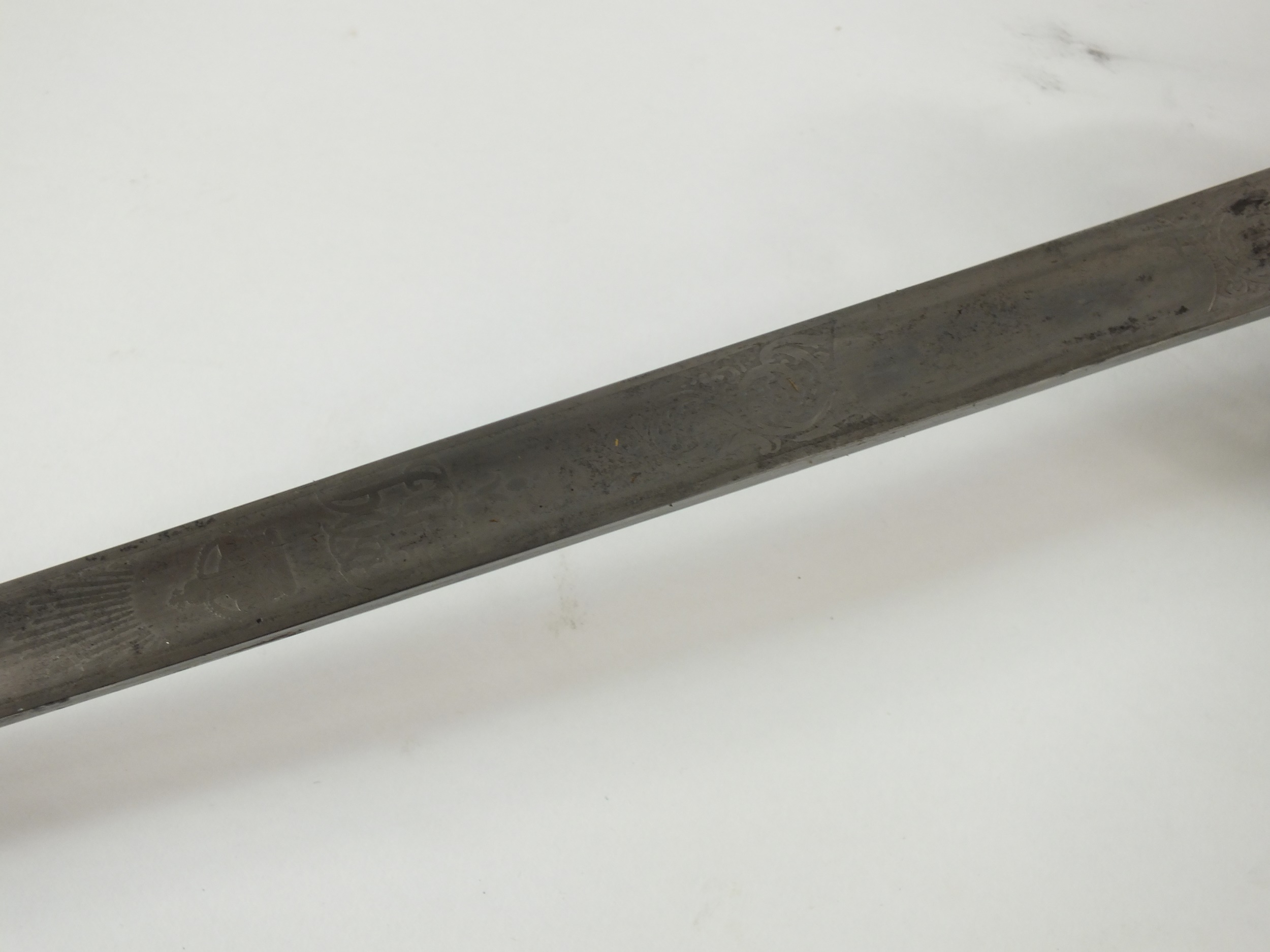 George V 1827 Pattern Rifle Officer's sword - Image 7 of 13
