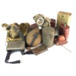 German 98K rifle cleaning kit, canteen and other militaria