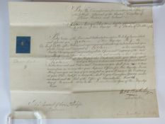 ROYAL NAVAL COMMISSION - George Thomas Gordon's Captaincy appointment to HMS Duke of Wellington
