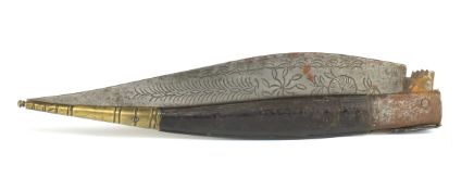 Spanish Navaja folding dagger, 19th century