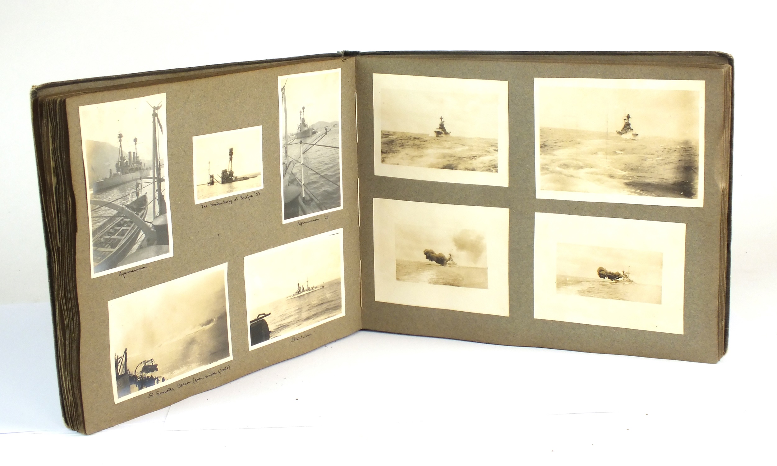 An inter-war period Royal Naval interest photograph album. - Image 3 of 6