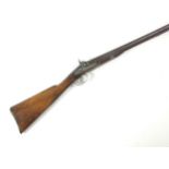 A side-by-side black powder shotgun by James Brewster