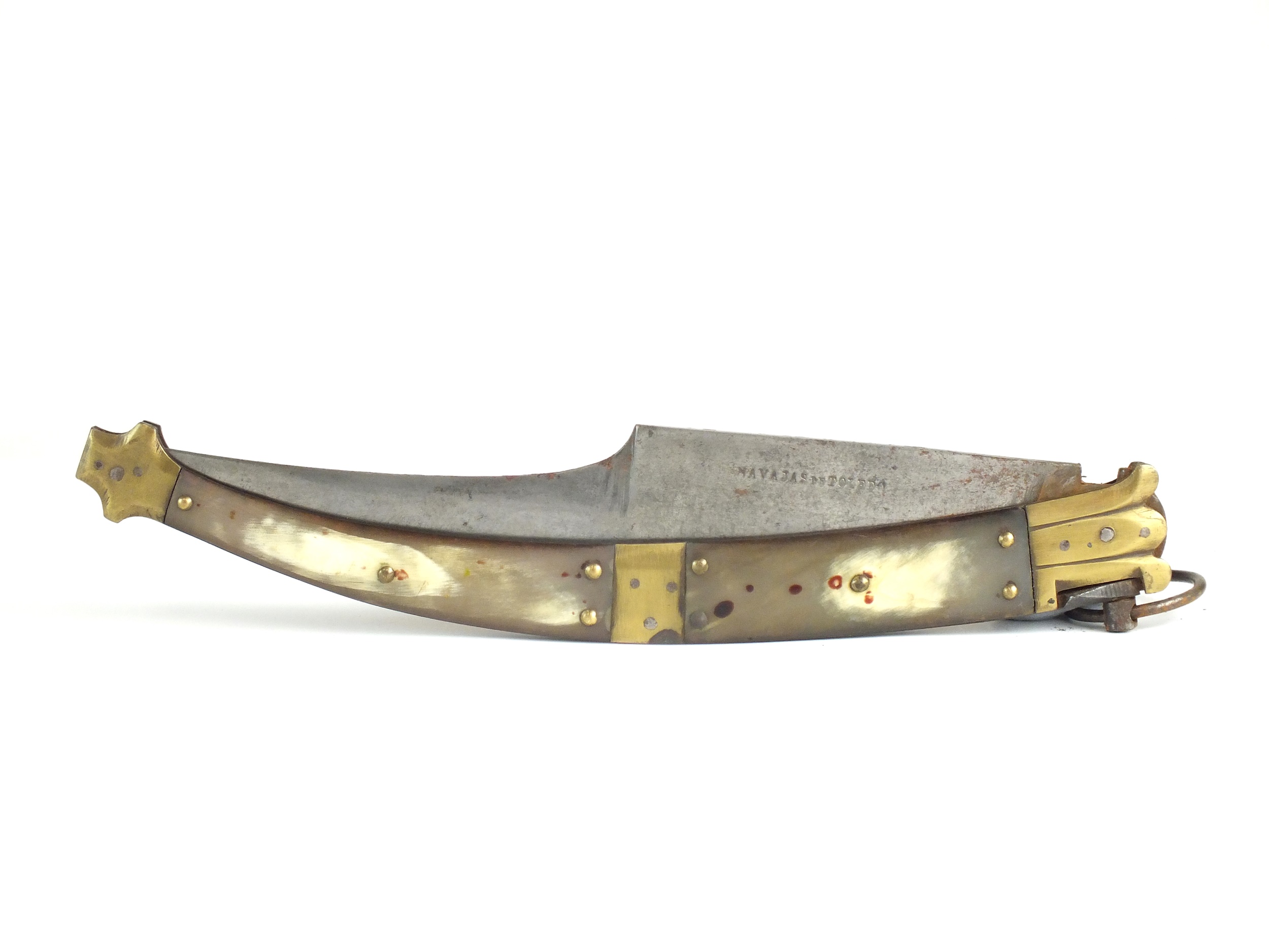 Spanish Navaja folding knife, late 19th century - Image 3 of 4