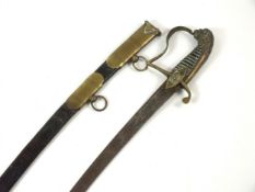An interesting private purchase Indonesian Officer's sabre