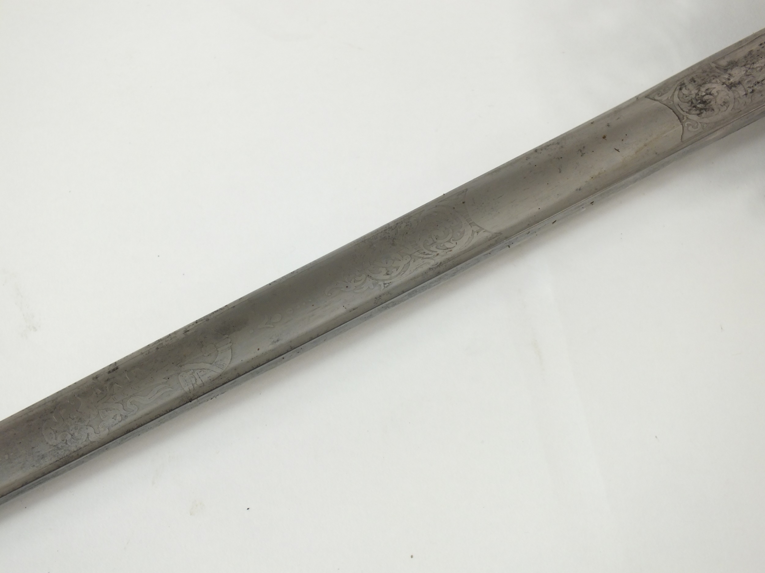 George V 1827 Pattern Rifle Officer's sword - Image 10 of 13