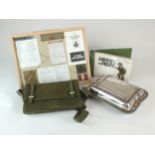 Militaria including Op Telic related items, Residual Vapour Detector kit, etc