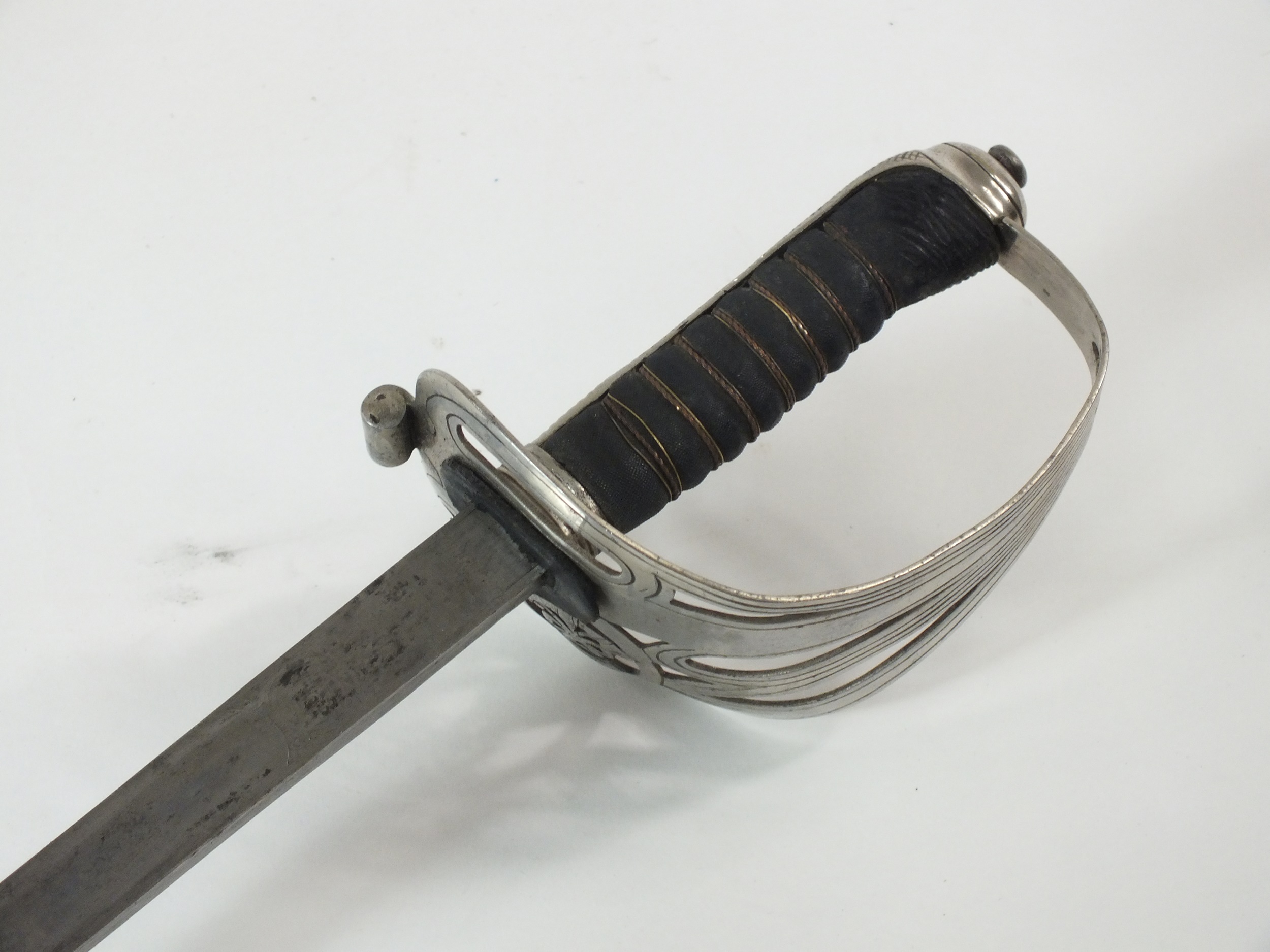 George V 1827 Pattern Rifle Officer's sword - Image 9 of 13