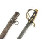 A reproduction French Light Cavalry sword