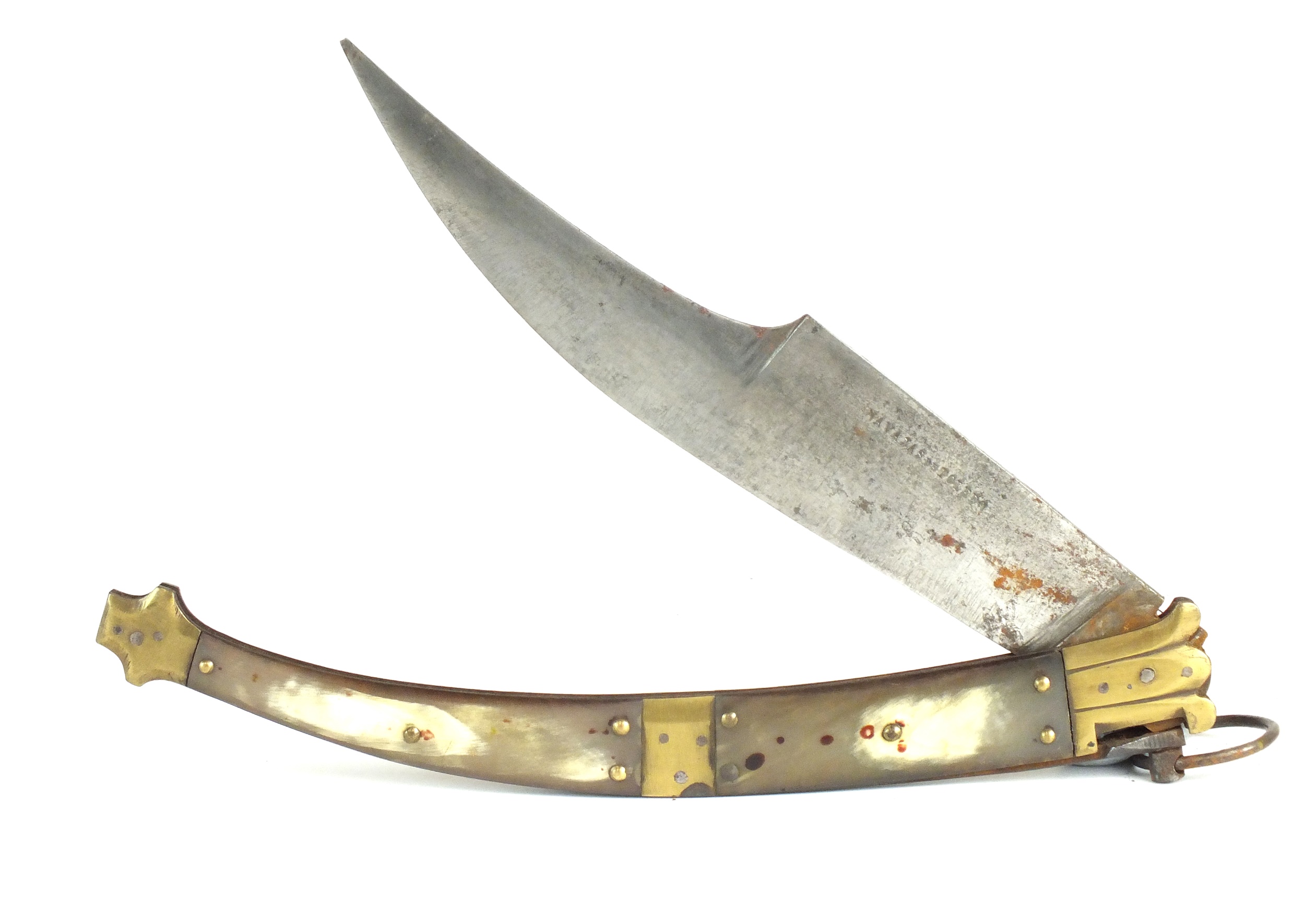 Spanish Navaja folding knife, late 19th century - Image 2 of 4
