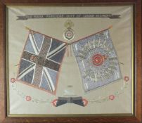 Royal Fusiliers (City of London Regiment) embroidery