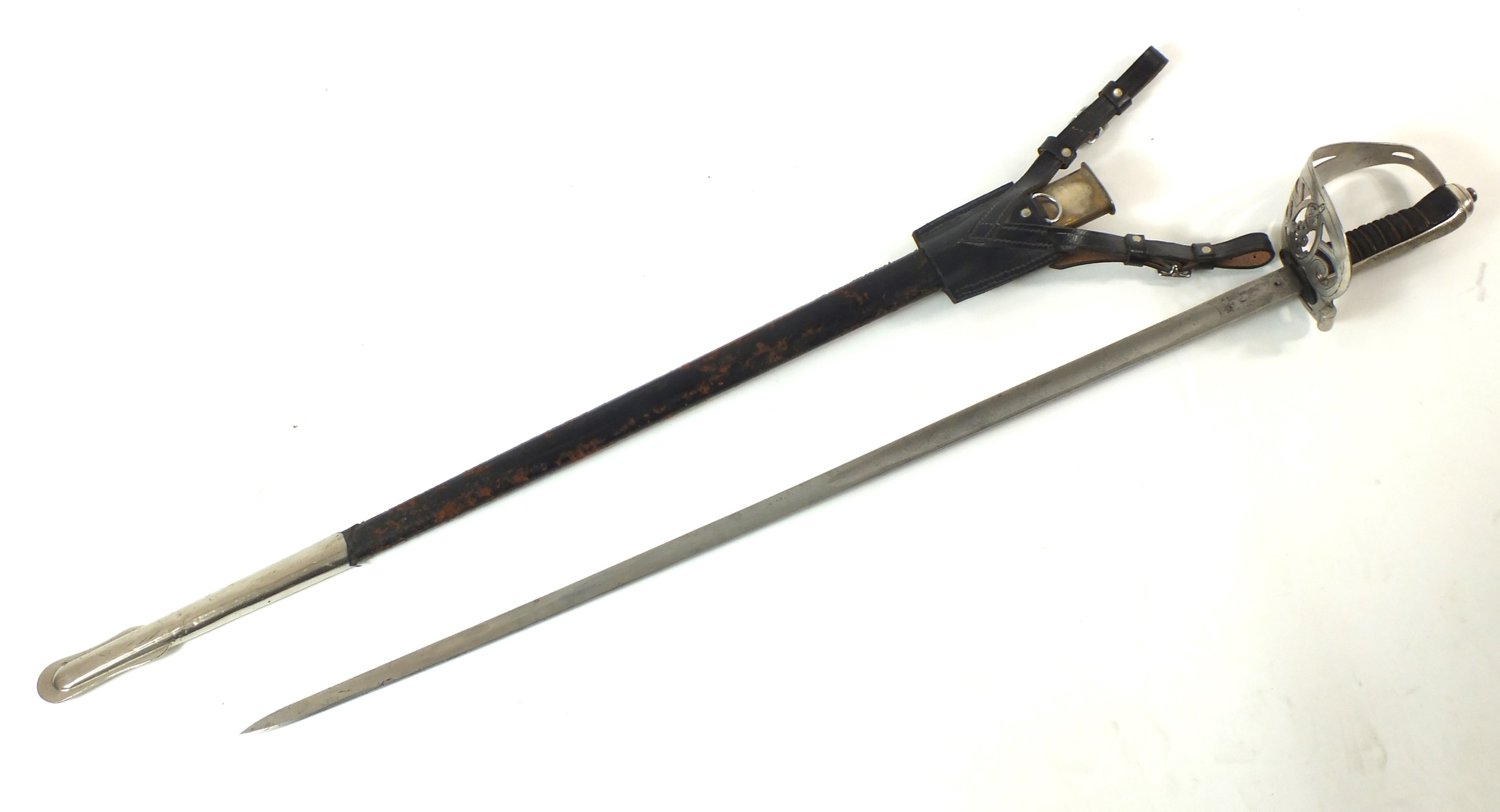 George V 1827 Pattern Rifle Officer's sword - Image 2 of 13