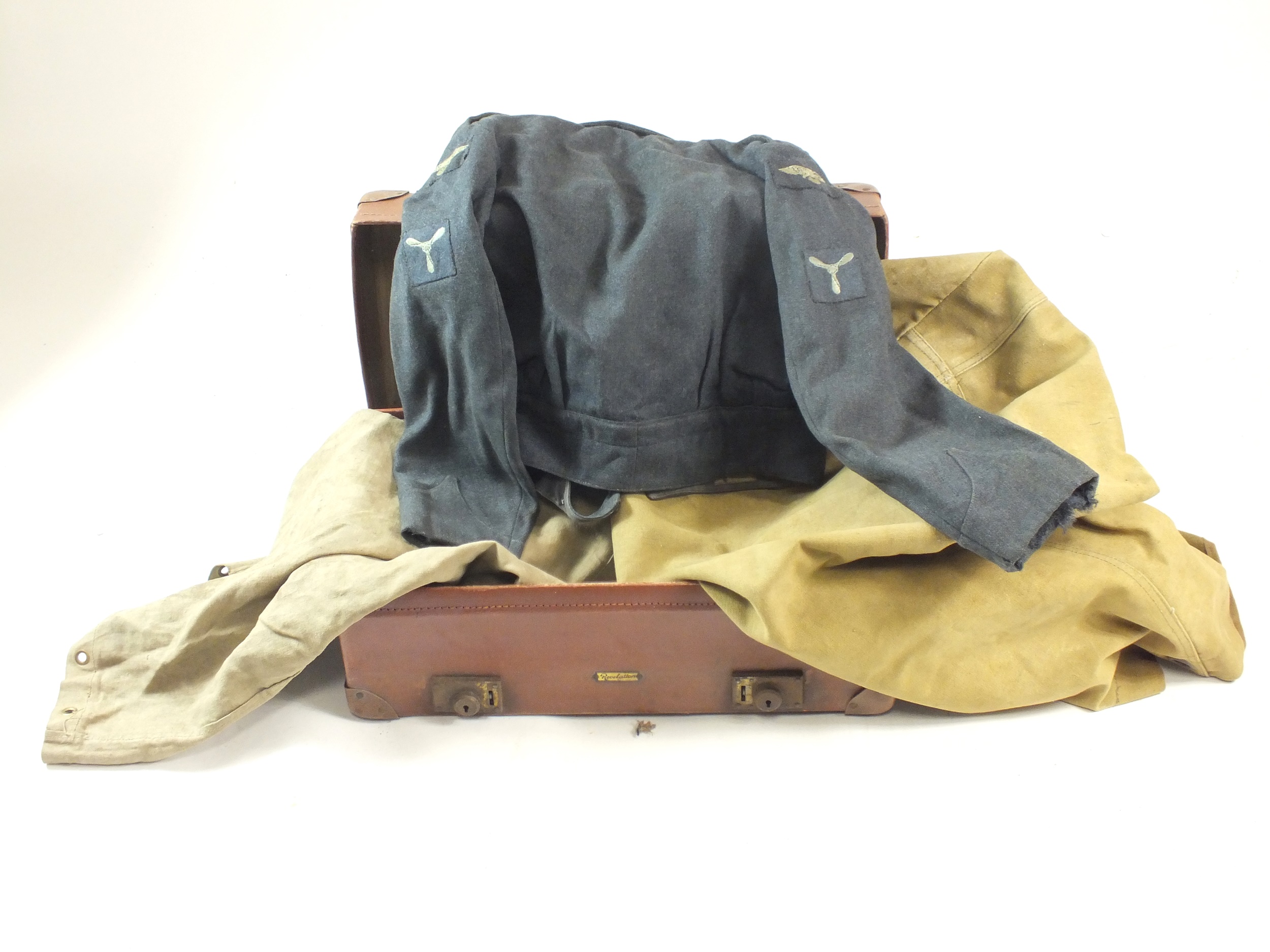 A spotting scope and RAF uniform - Image 2 of 9