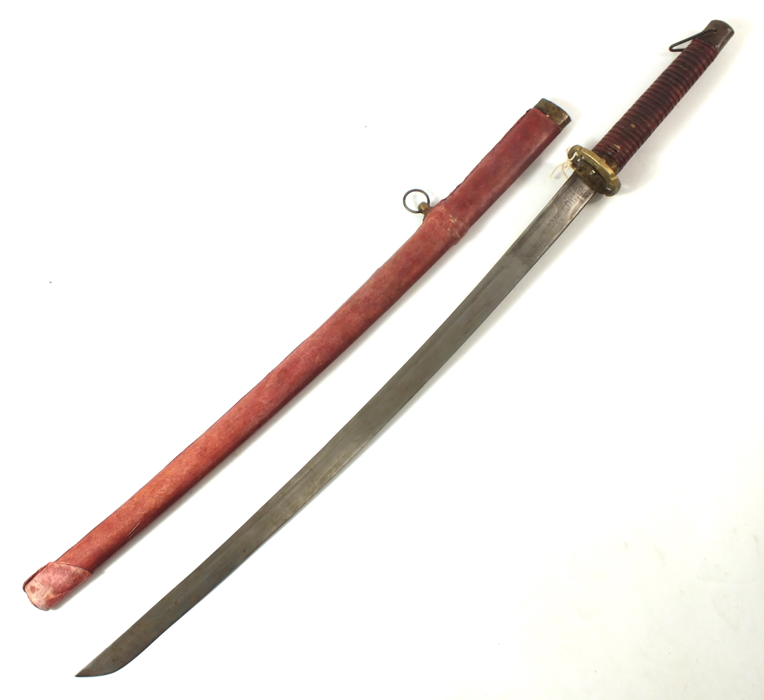 Chinese copy of a Japanese katana - Image 2 of 2