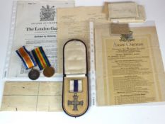 Great War Military Cross group to 2nd Lt. William Roy Web, Royal Fusiliers