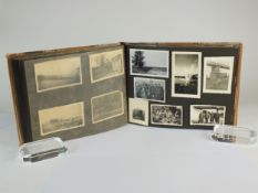 Second World War German photograph album documenting campaigns in Russia and France
