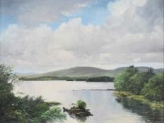 George Hanan (Irish 20th Century) Garton Lough, Churchill, Donegal