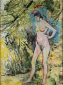 Franklin White (Australian 1892-1975) Standing Female Nude