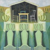 Anne MacCay (British Contemporary) Garden House