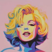 Rourke van Dal (b.1969) Marilyn Monroe (Pink)