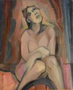 Gabriel Coldefy (French 1911-1988) Female Seated Nude