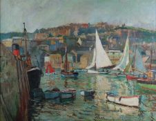 John Anthony Park (British 1880-1962) St. Ives Harbour