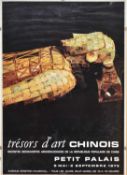 Exhibition Posters Trésors d'art Chinois at the Petit Palais 1973