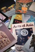 A large collection of Arts of Asia and Orientations magazines