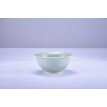 A small Chinese celadon glazed bowl, 20th century