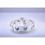 A Chinese famille rose style tureen and cover, Republic period