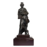 Bronzestatuette: Allegorie der Treue