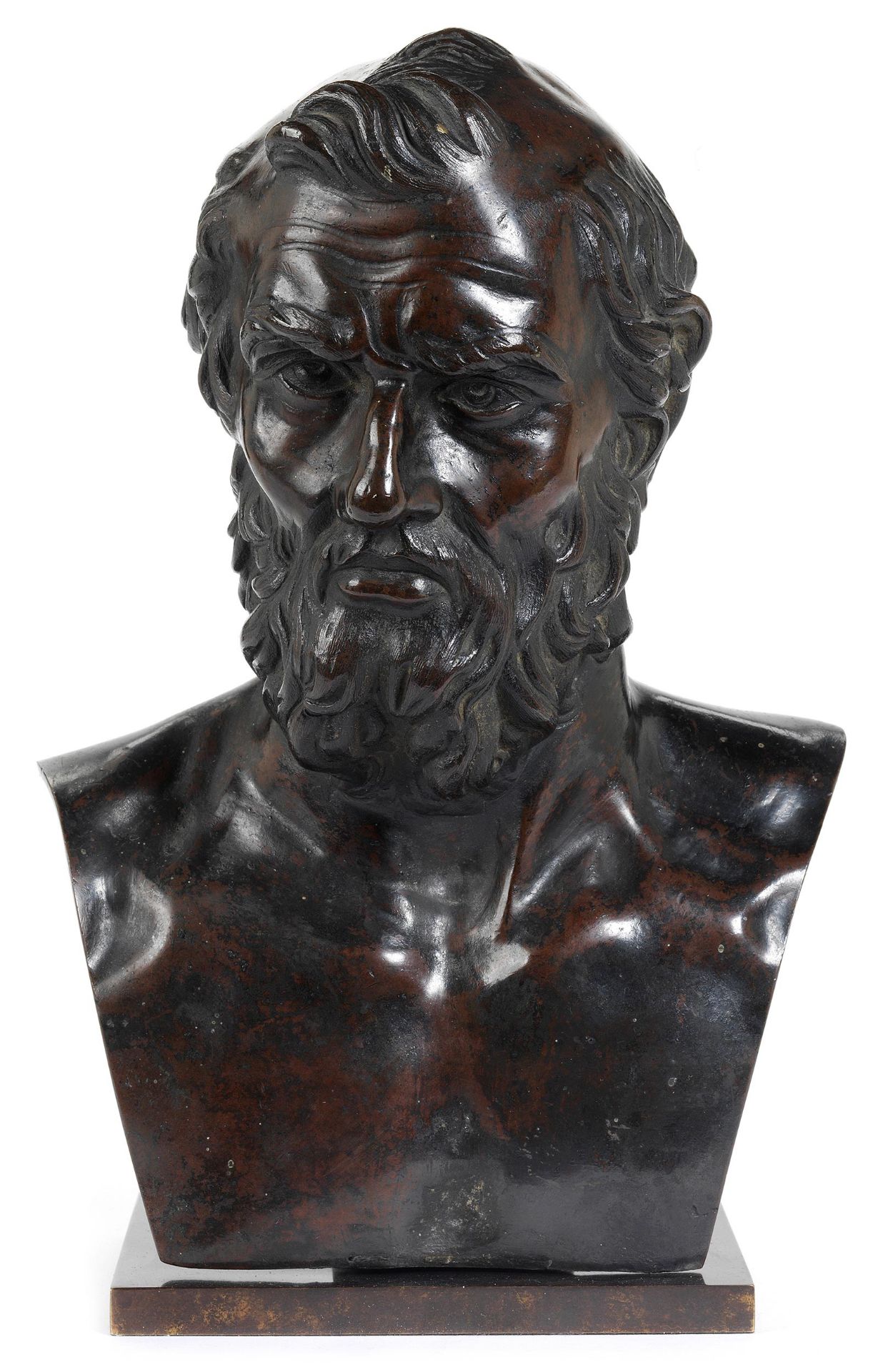 Bronzebüste eines Philosophen