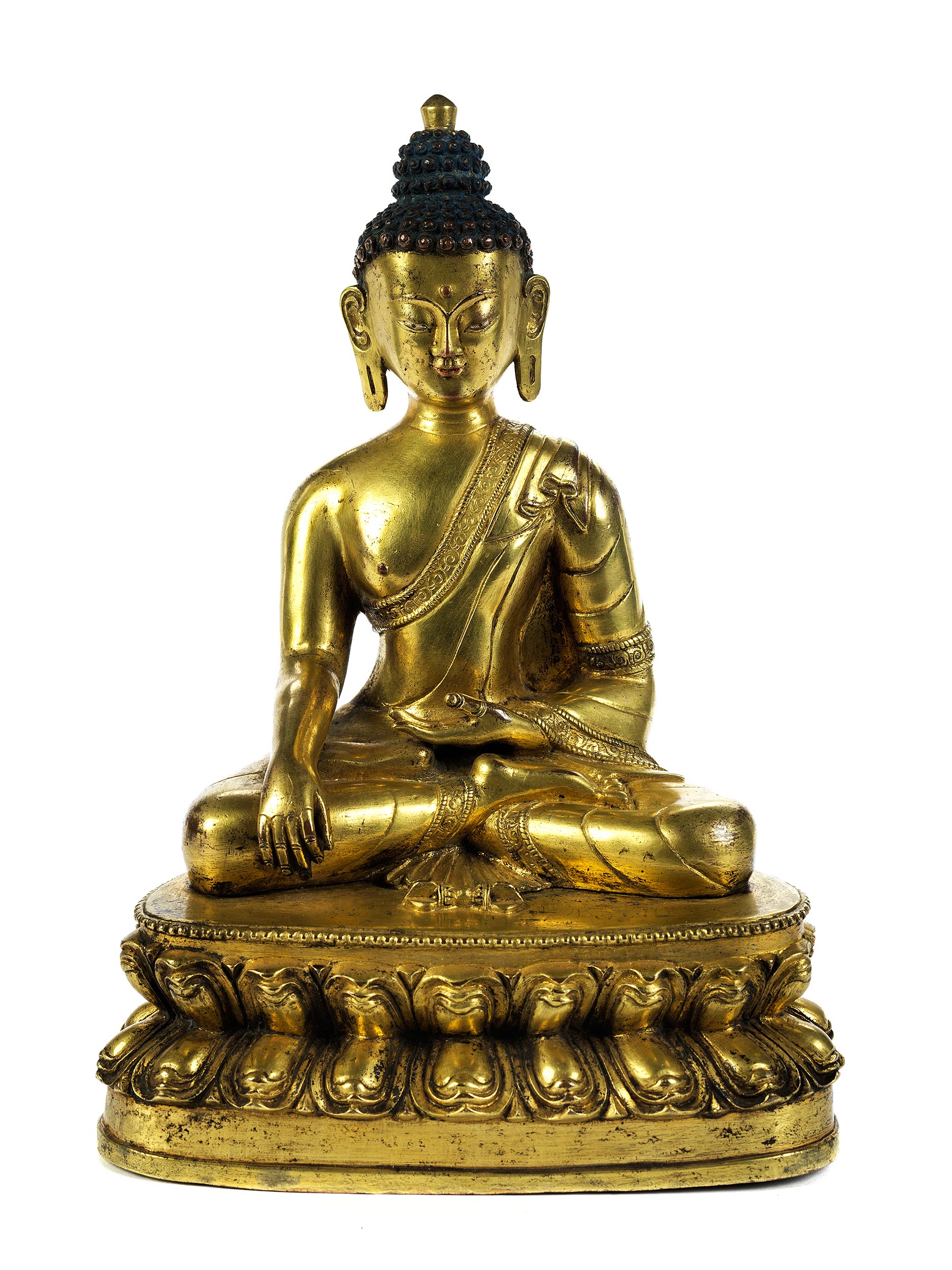 Vergoldeter Buddha