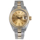 Damen ROLEX Stahl/Gold