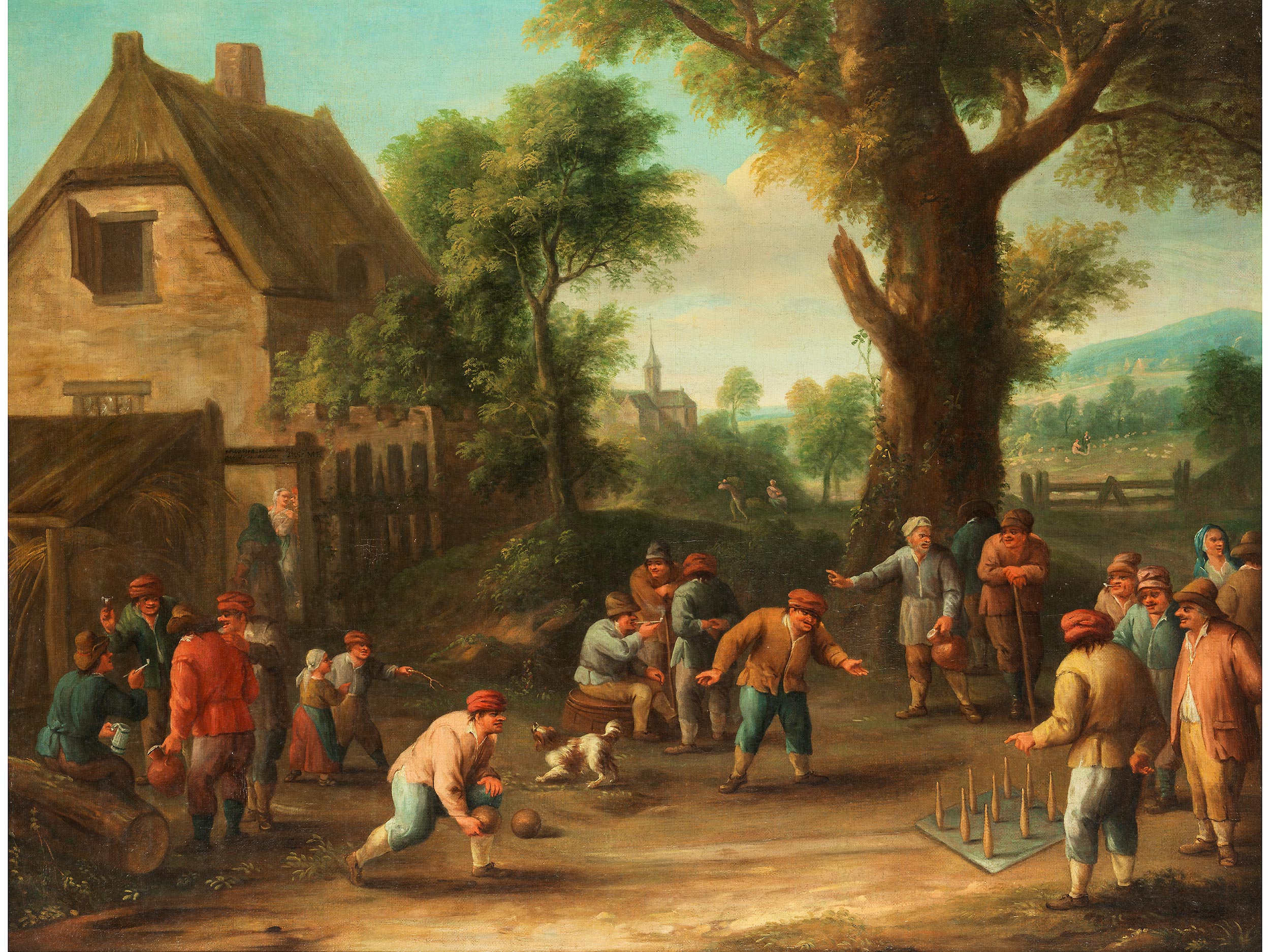 Niederländischer Maler des 18. Jahrhunderts, in der Art des David Teniers d. J.