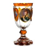 Pokal mit einem Portrait Zars Alexander I