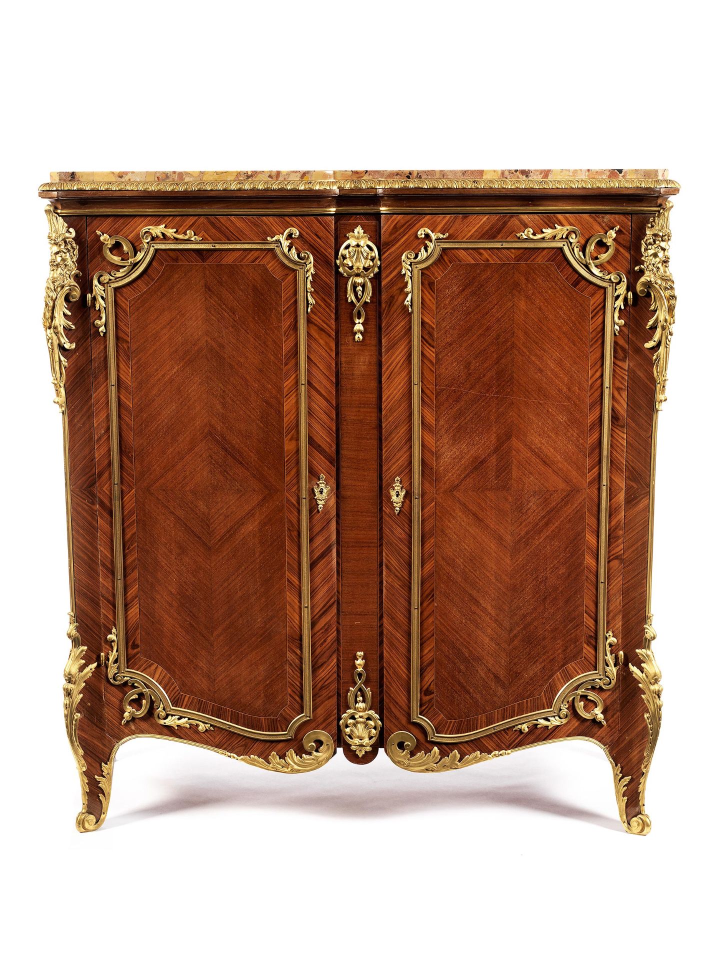 Halbschrank im Louis XV-Stil