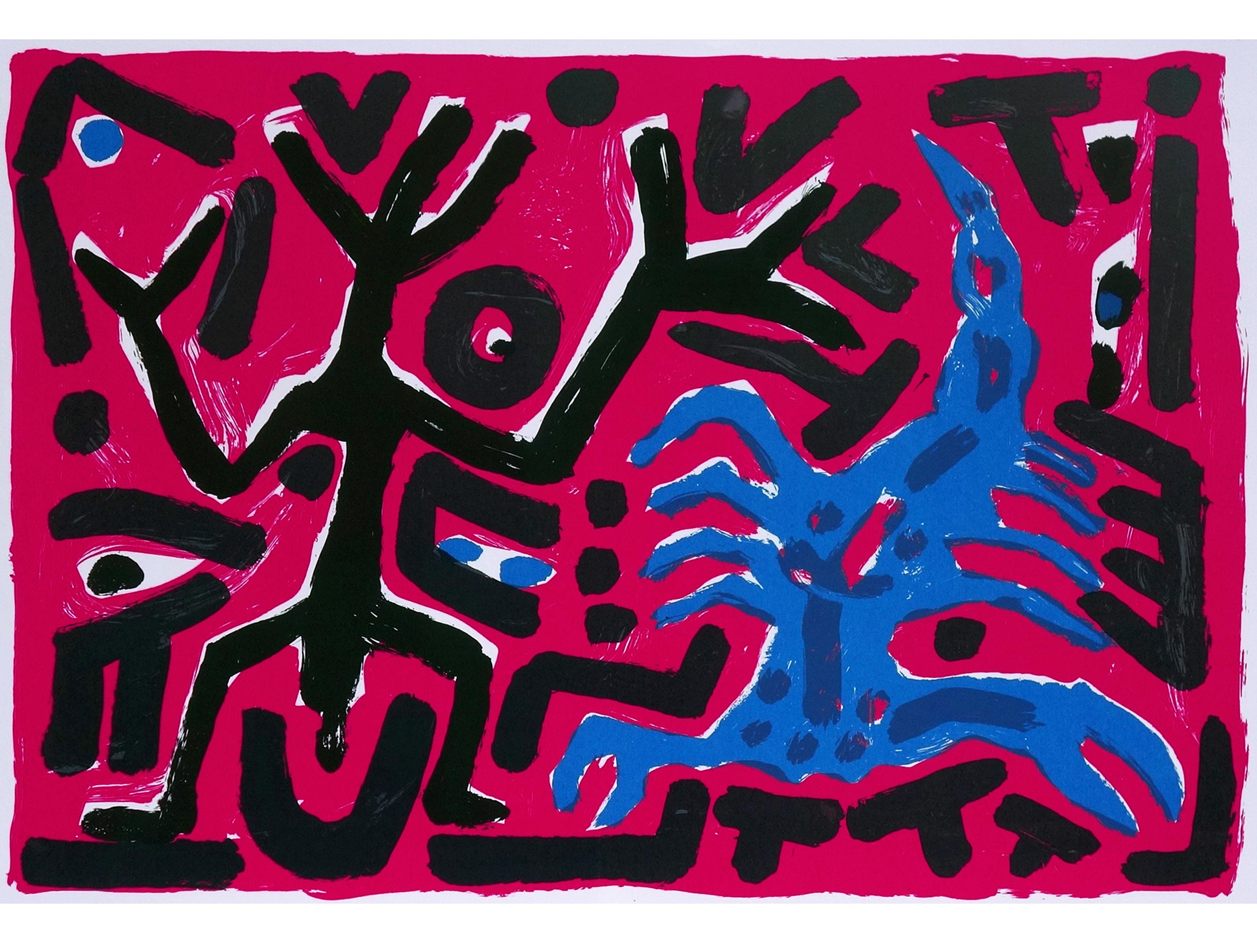 A.R. Penck, eigentlich &#34;Ralf Winkler&#34;, 1939 Dresden – 2017 Zürich