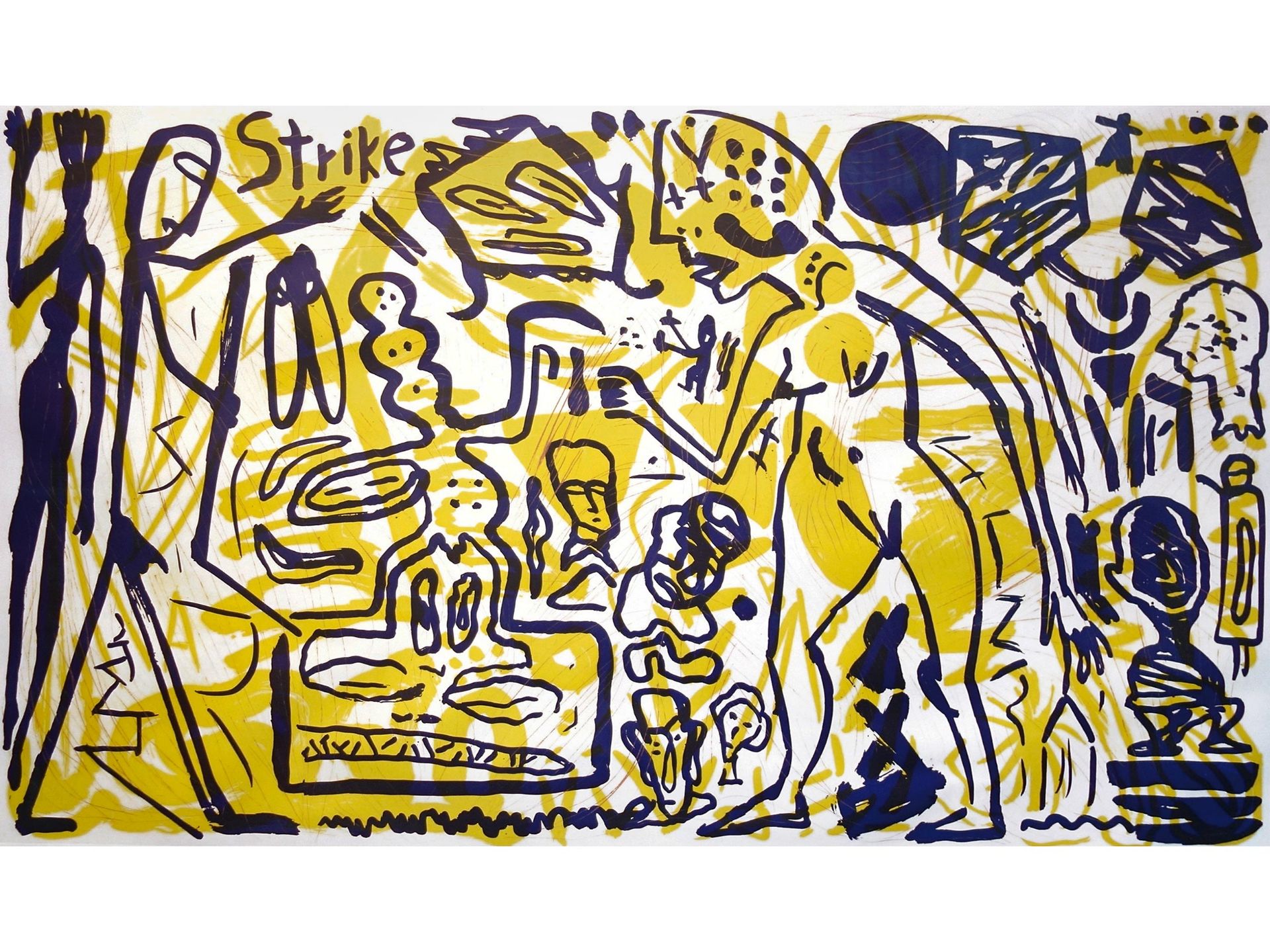 A.R. Penck, eigentlich &#34;Ralf Winkler&#34; 1939 Dresden – 2017 Zürich