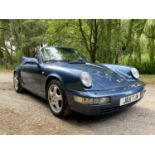 1991 Porsche 911 (964) Carrera 4 Cabriolet 88,000 miles, comes complete with extensive history file
