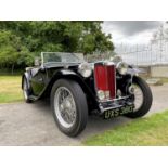 1947 MG TC Delightfully original with some sympathetic upgrades.
