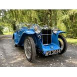 1934 MG PA Featured in 'The Classic MG' by Richard Aspen