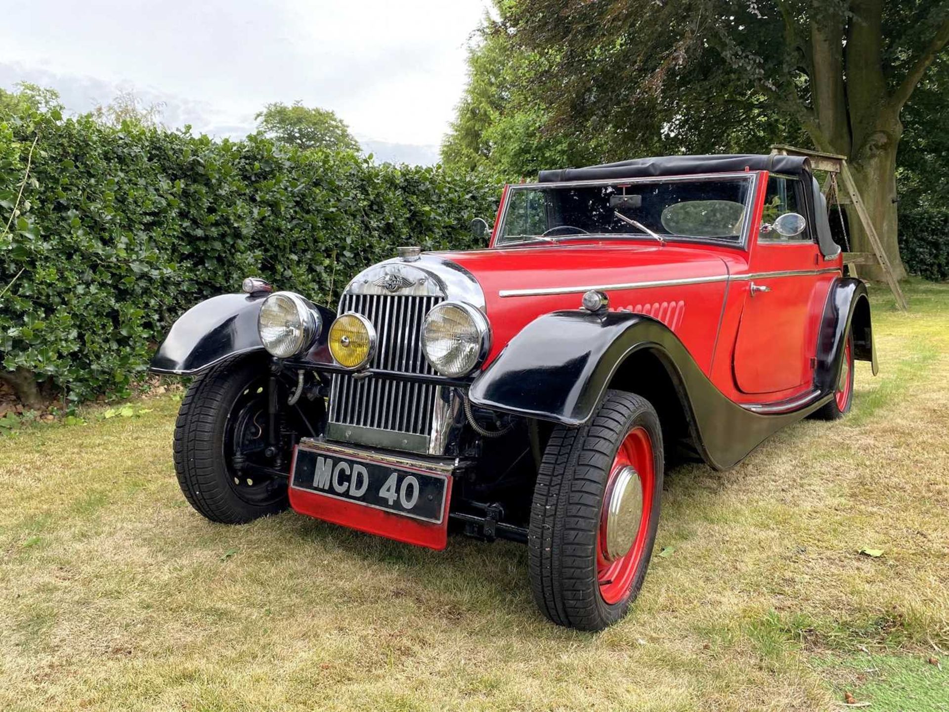 1952 Morgan Plus 4 Drophead Coupe This rare two-position DHC is believed to have had just two owners - Image 12 of 66