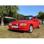 1987 Ford Escort XR3i Cabriolet