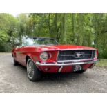 1967 Ford Mustang 289 Convertible Former show-winner accompanied by an extensive history file and co