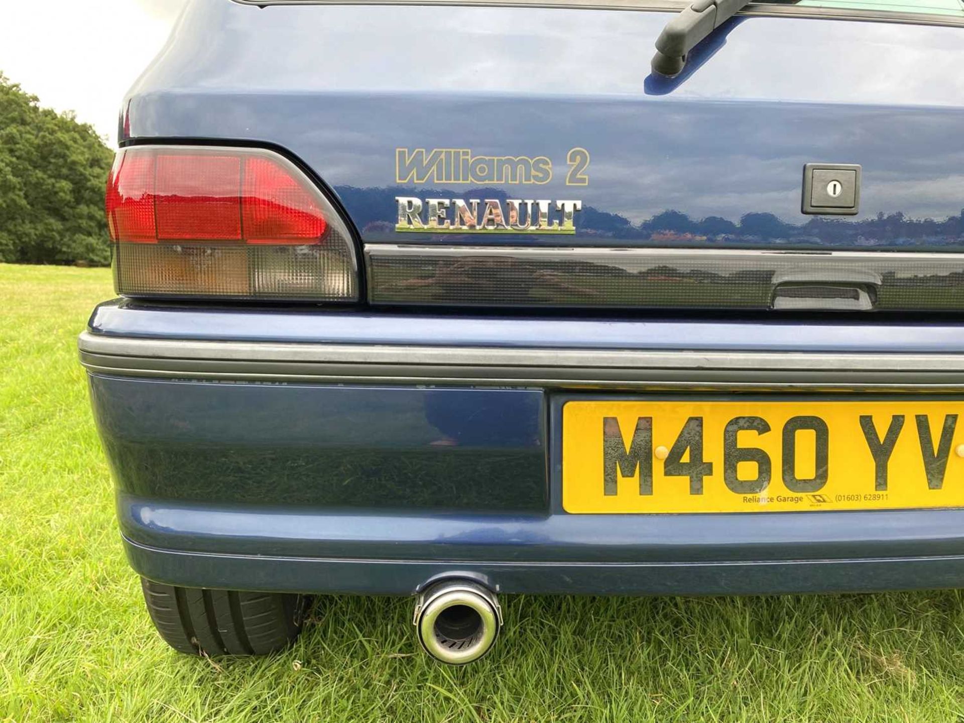 1995 Renault Clio Williams 2 UK-delivered, second series model and said to be one of just 482 produc - Image 52 of 66