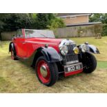 1952 Morgan Plus 4 Drophead Coupe This rare two-position DHC is believed to have had just two owners