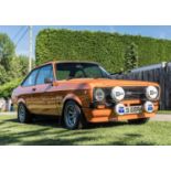 1976 Ford Escort RS Mexico A magnificent Mexico, finished in iconic Signal Orange