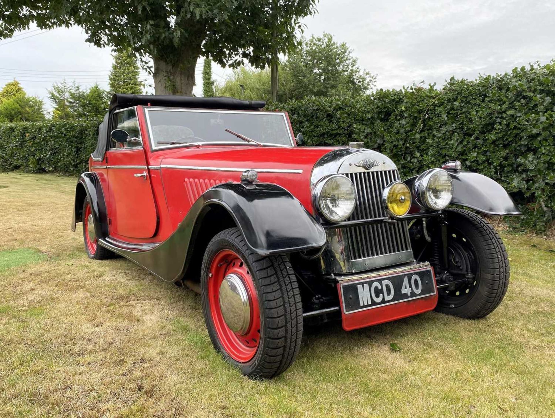 1952 Morgan Plus 4 Drophead Coupe This rare two-position DHC is believed to have had just two owners - Image 11 of 66