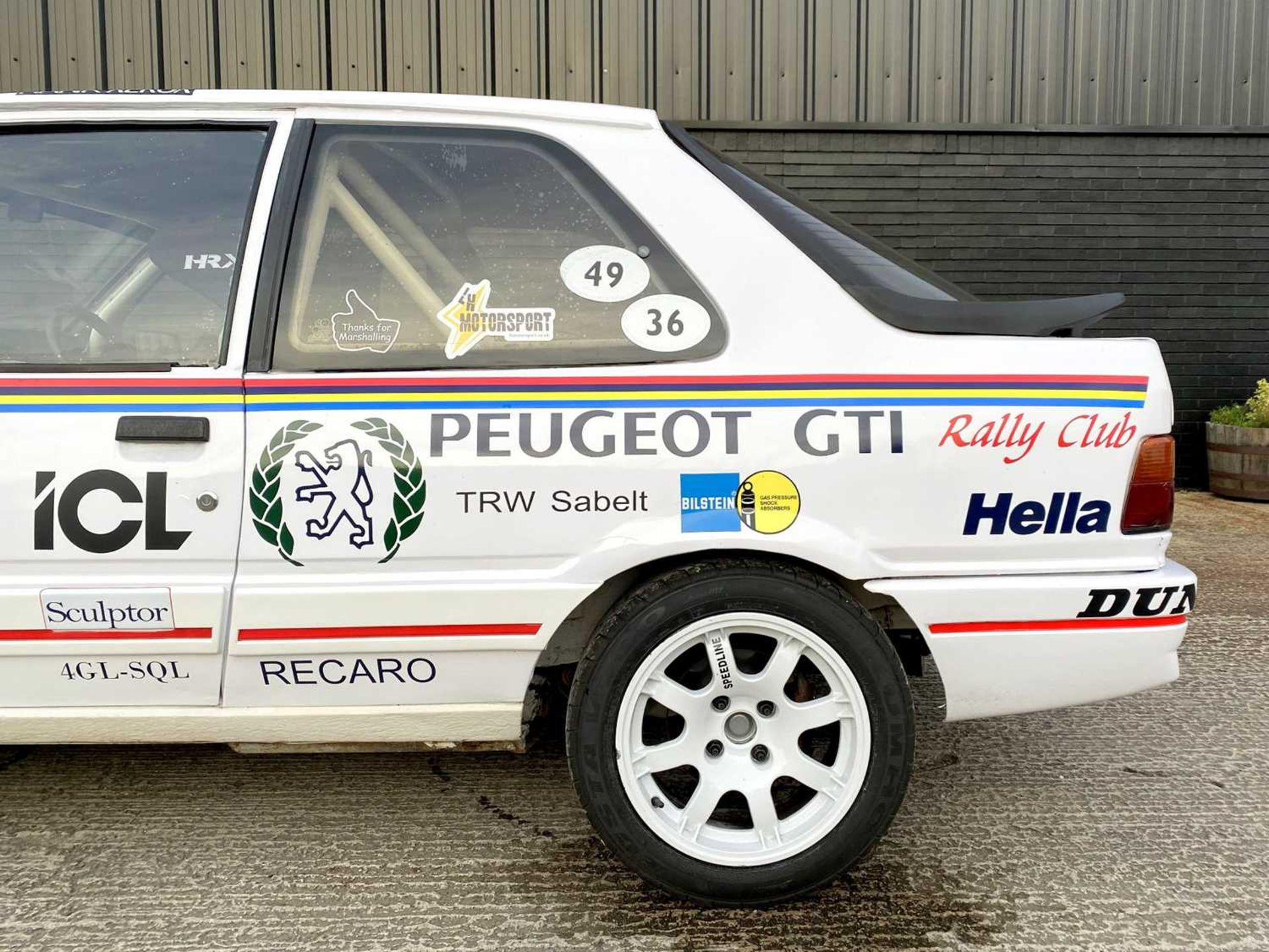 1987 Peugeot 309 GTi Group N Rally Car FIA paperwork and a previous entrant at the Goodwood Festival - Image 31 of 50